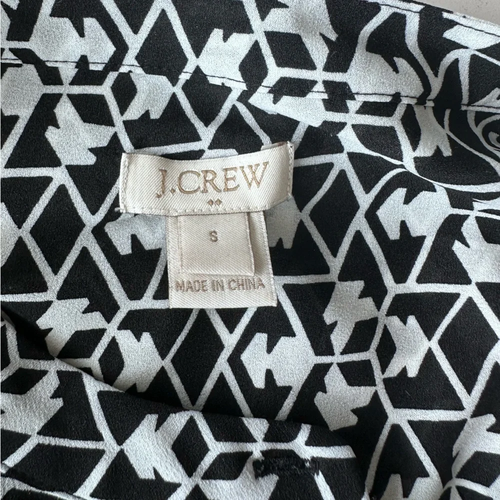 J.Crew Patterned Blouse
